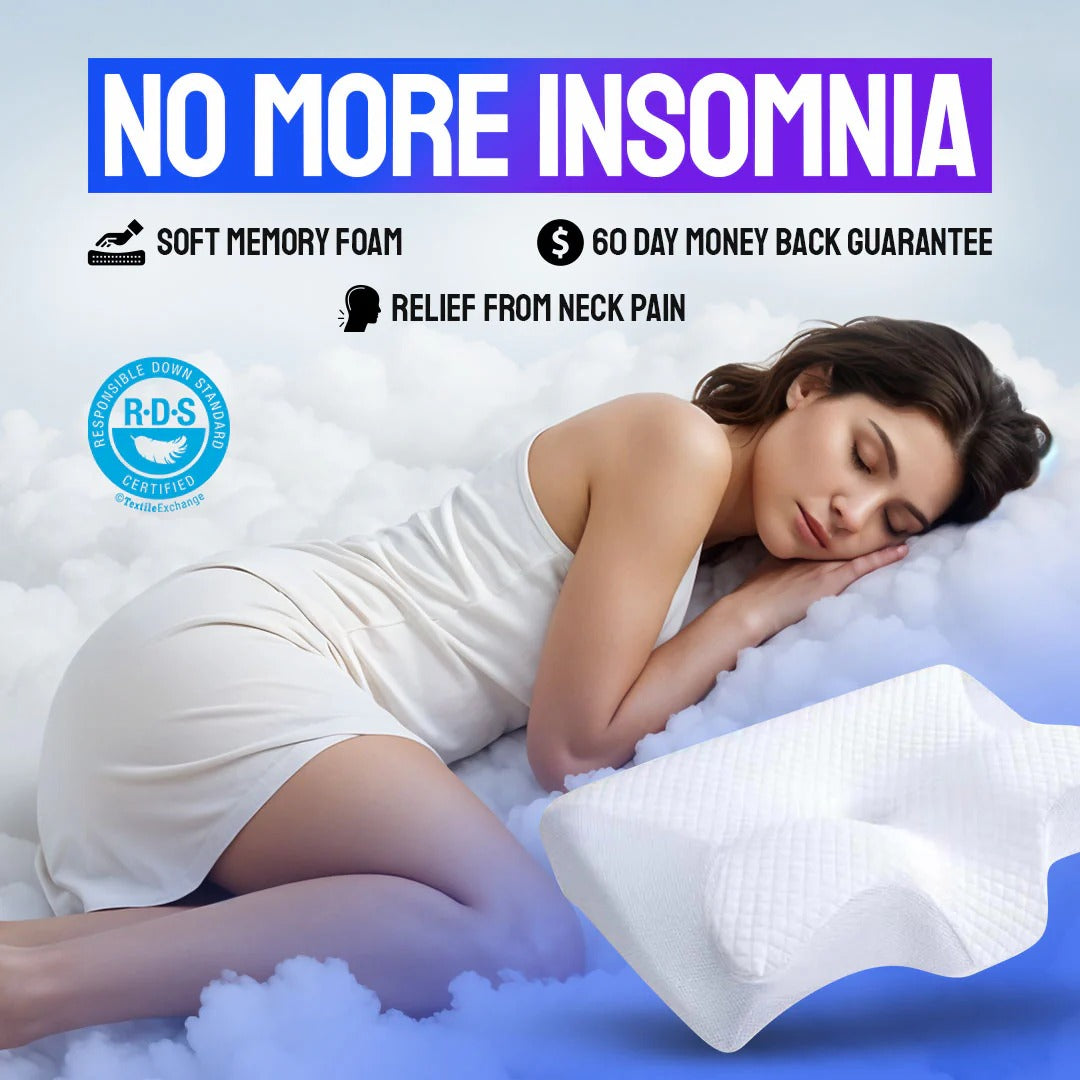 Snoozu-Contoured MemoryFoam Pillow